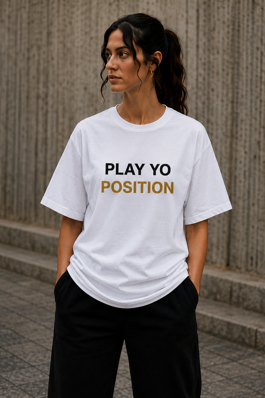 PLAY YO POSITION TEE